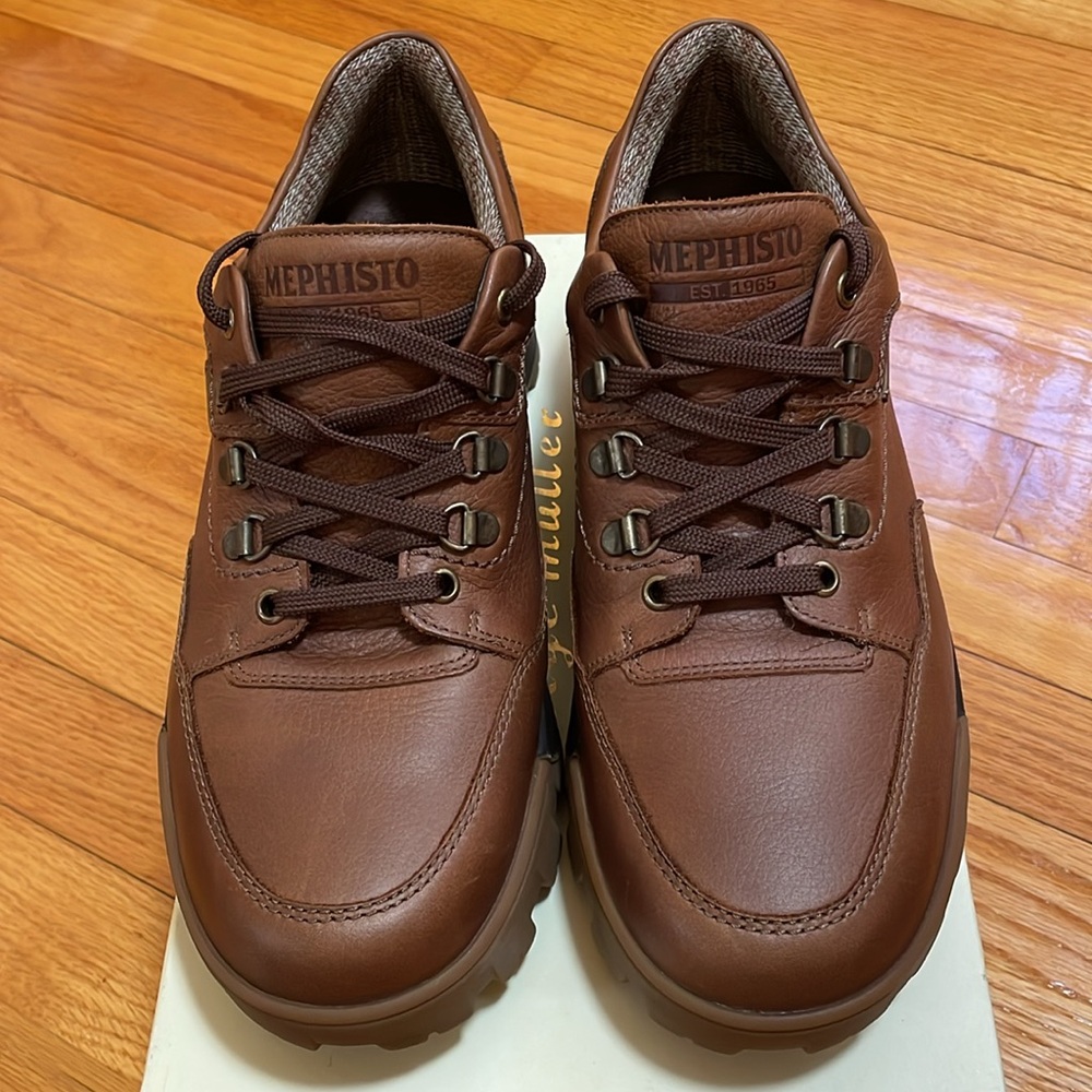 MEMPHISTO Shoes Air Relax Gore-Tex Slacker Mens Shoes Size 8.5 Leather - Picture 10 of 14